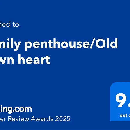 Апартаменты Family Penthouse Old Town Heart Renovated Белград